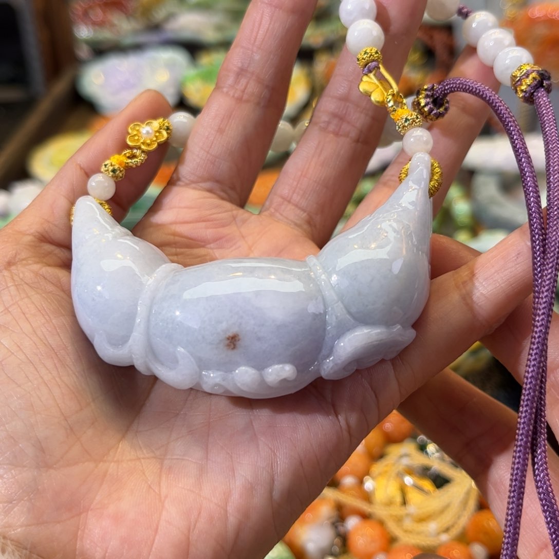 翡翠颈饰未镶嵌待编款