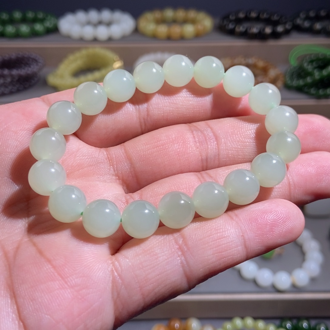 和田玉手链未镶嵌