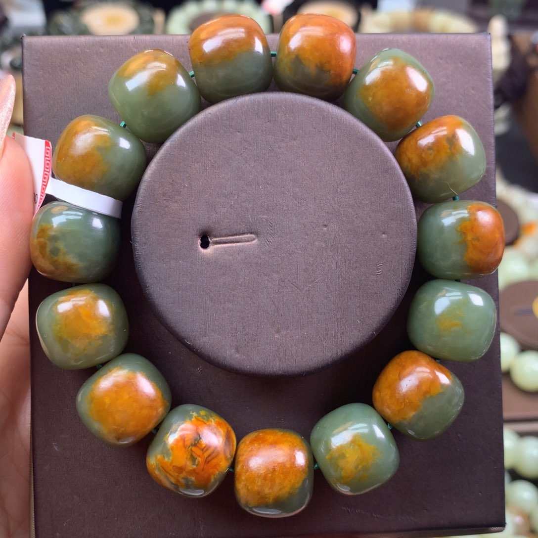 和田玉手链未镶嵌