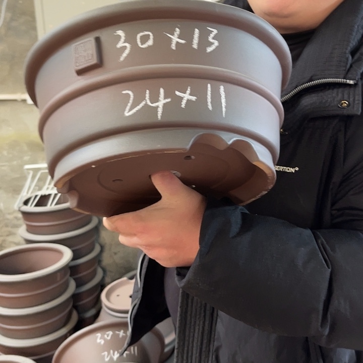 紫砂花盆紫砂等传统