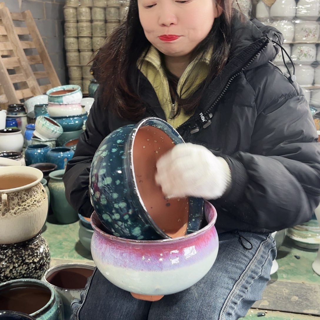 正品两个高12/20红陶