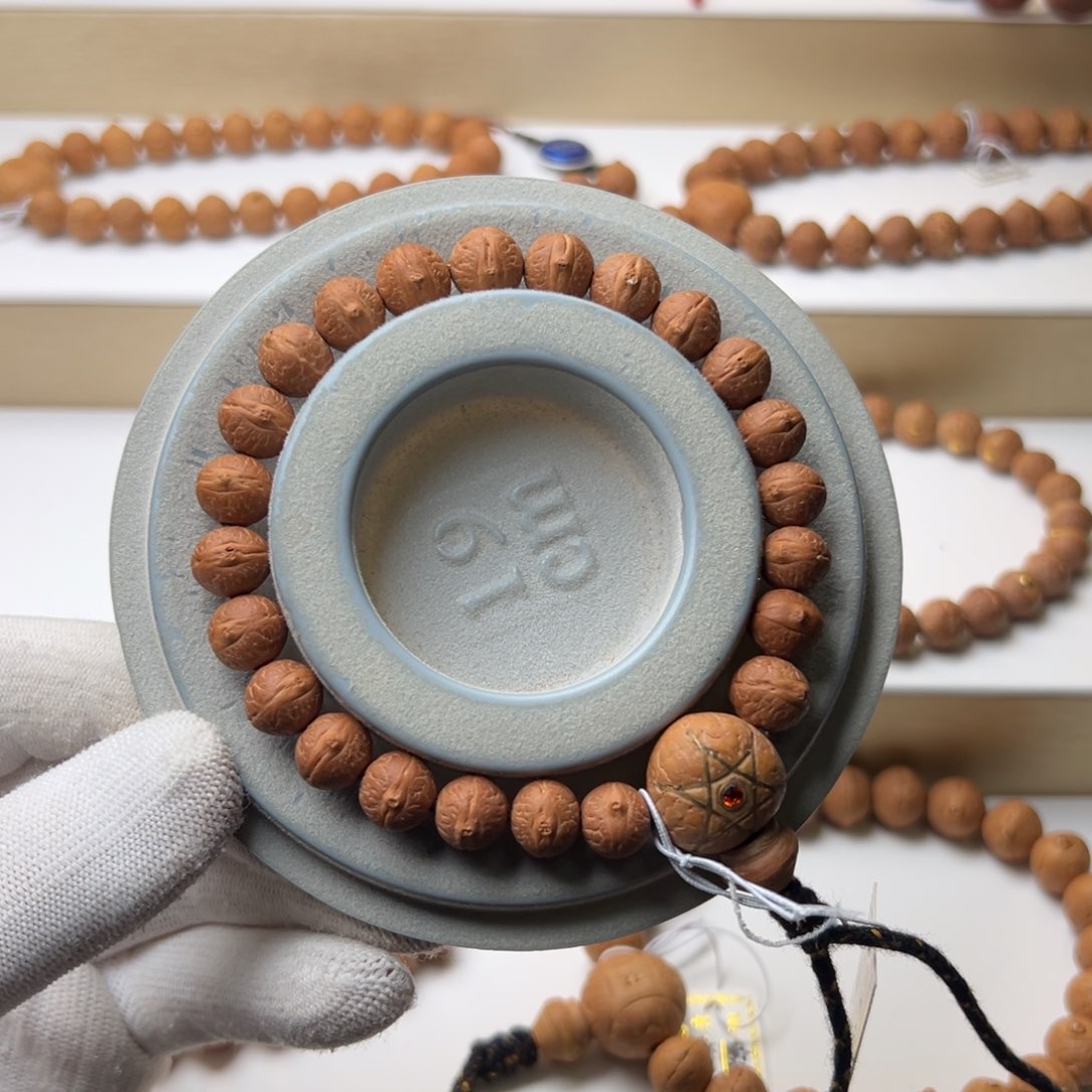 凤眼菩提手串实心卡9.5