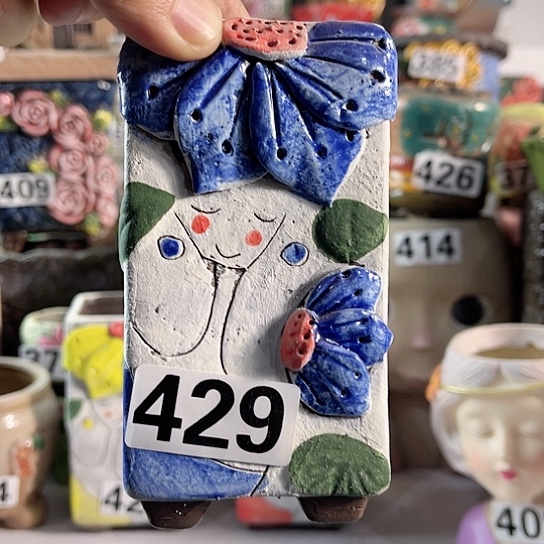 红陶多肉植物花盆