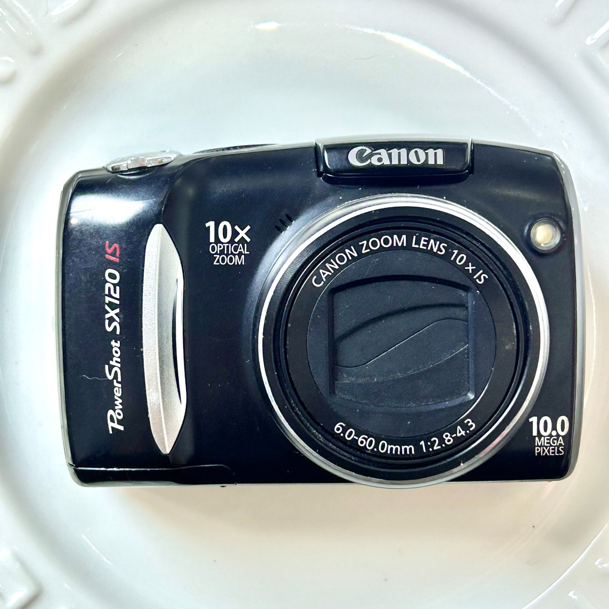 9新 Canon/佳能 SX120 黑色 1000w像素10倍光变 冷白皮氛围ccd