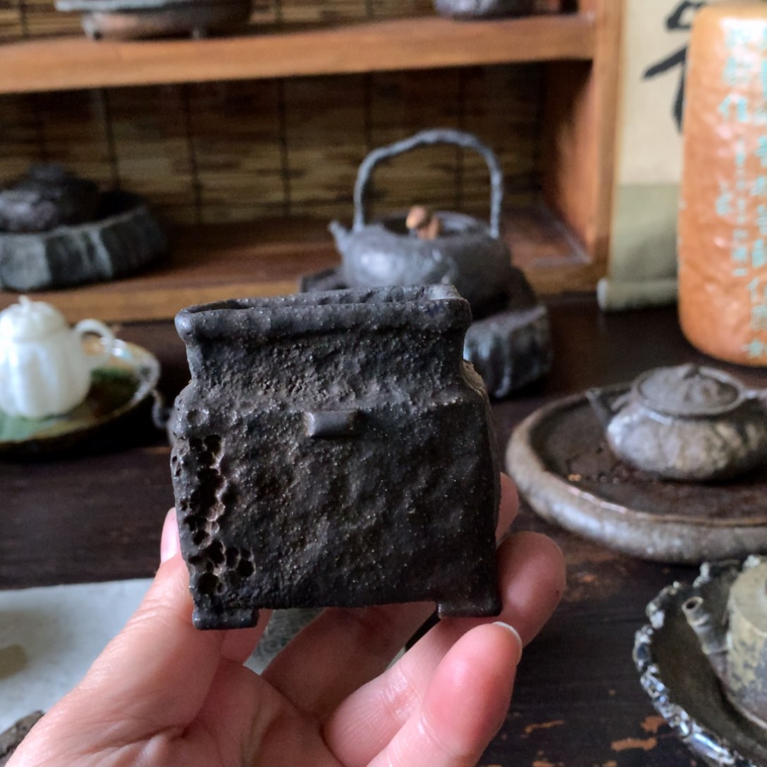 杯手工制作柴烧茶具