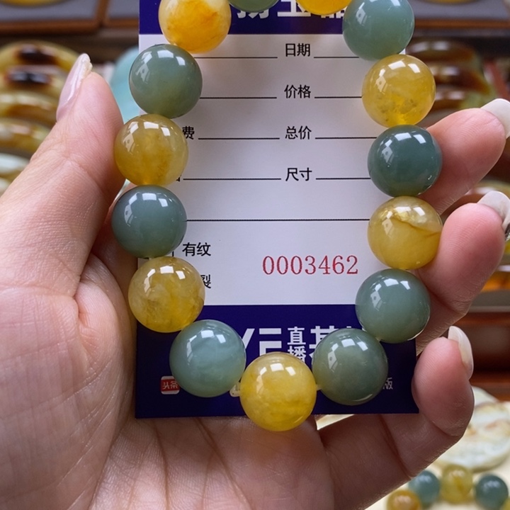 岫玉手串未镶嵌K****³手串