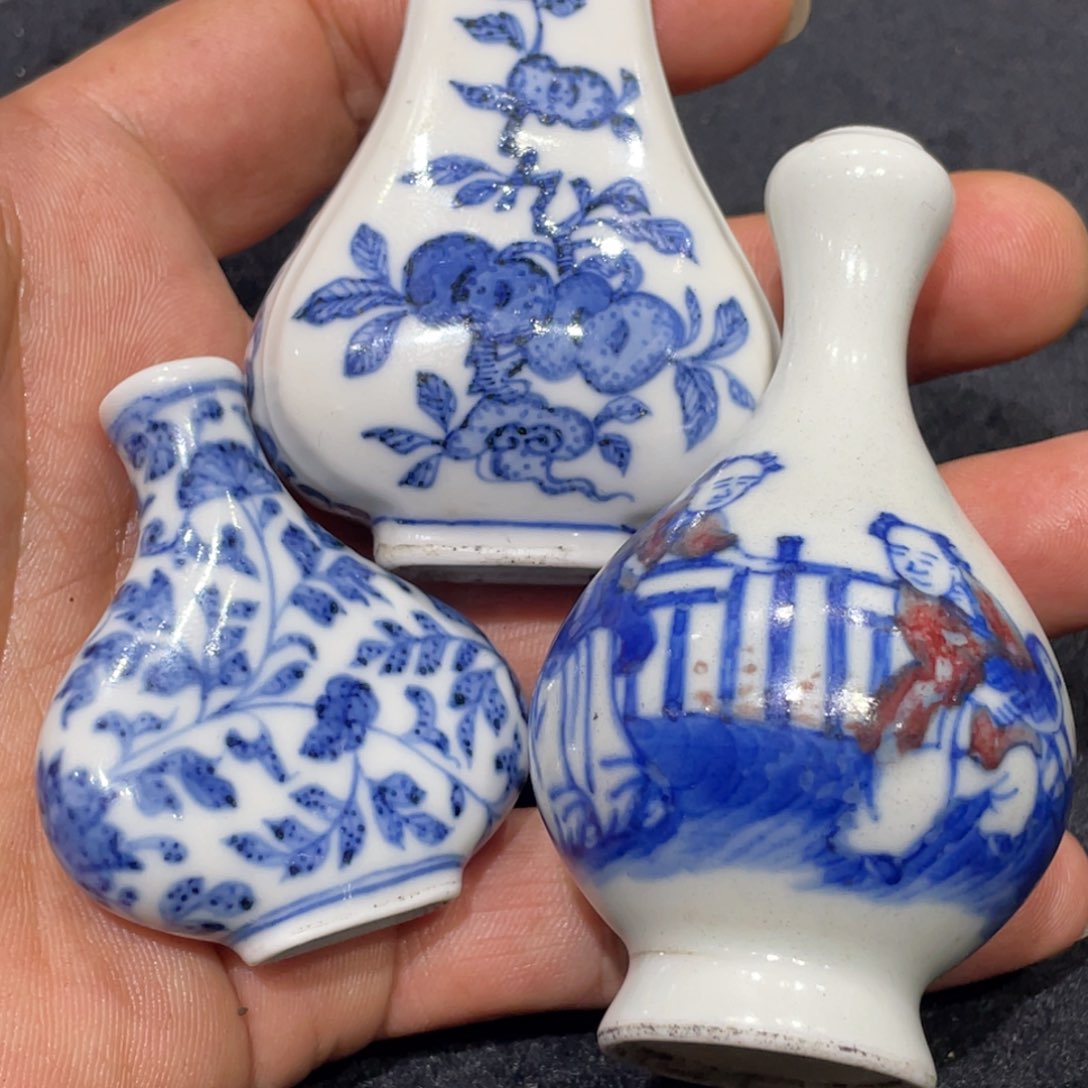 瓷片集*轩青花瓷器瓷片标本