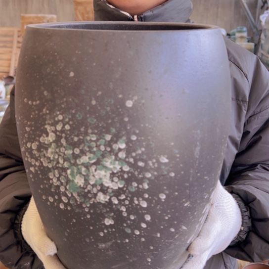 紫砂花盆高33口22————-