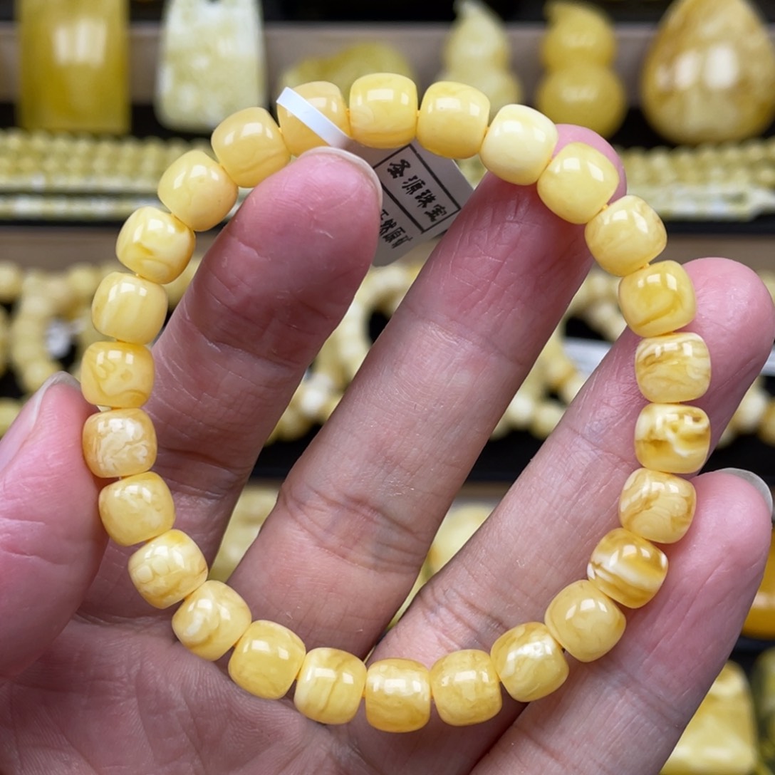 琥珀裸石未镶嵌琥珀蜜蜡