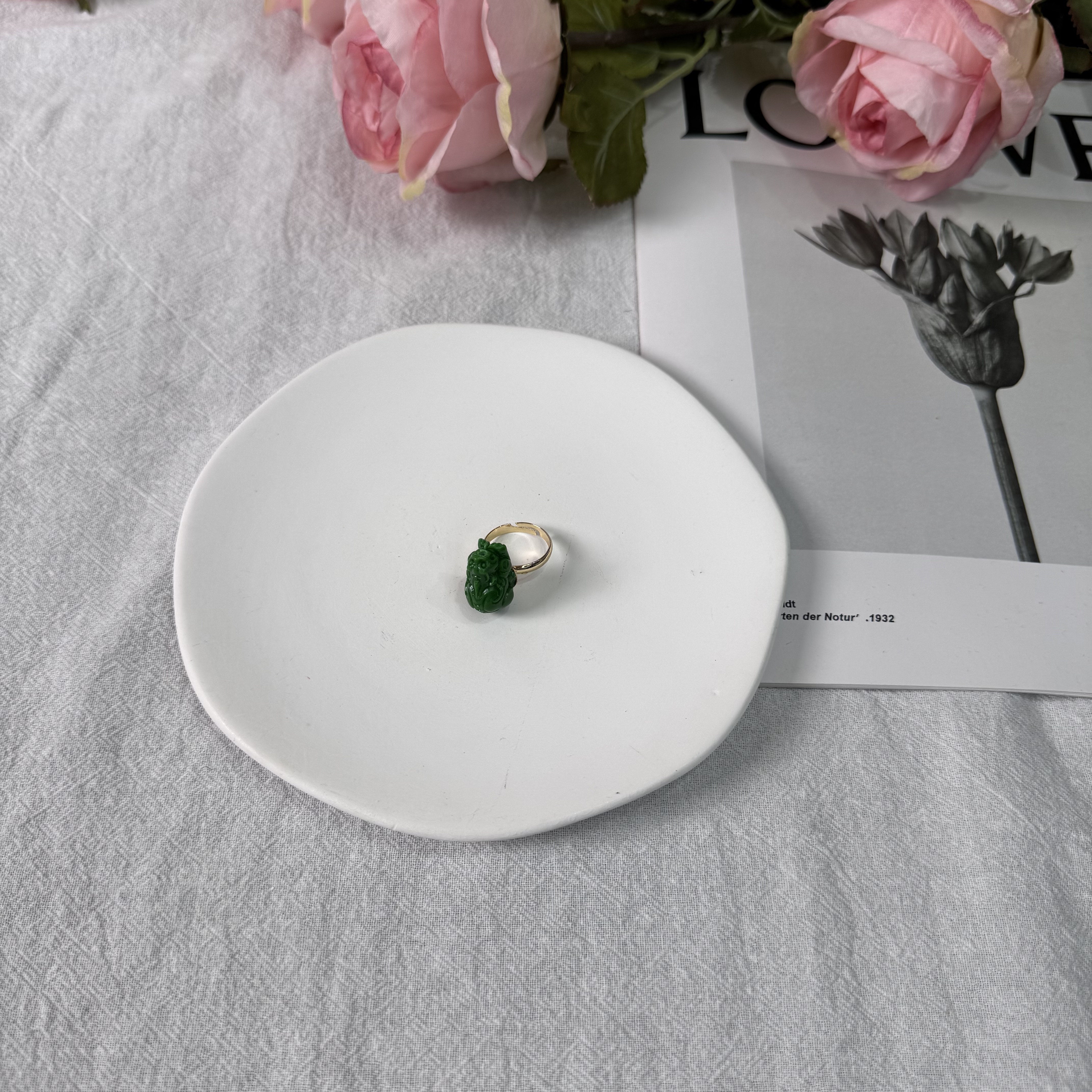 高定珠宝貔貅戒指HY1922S068