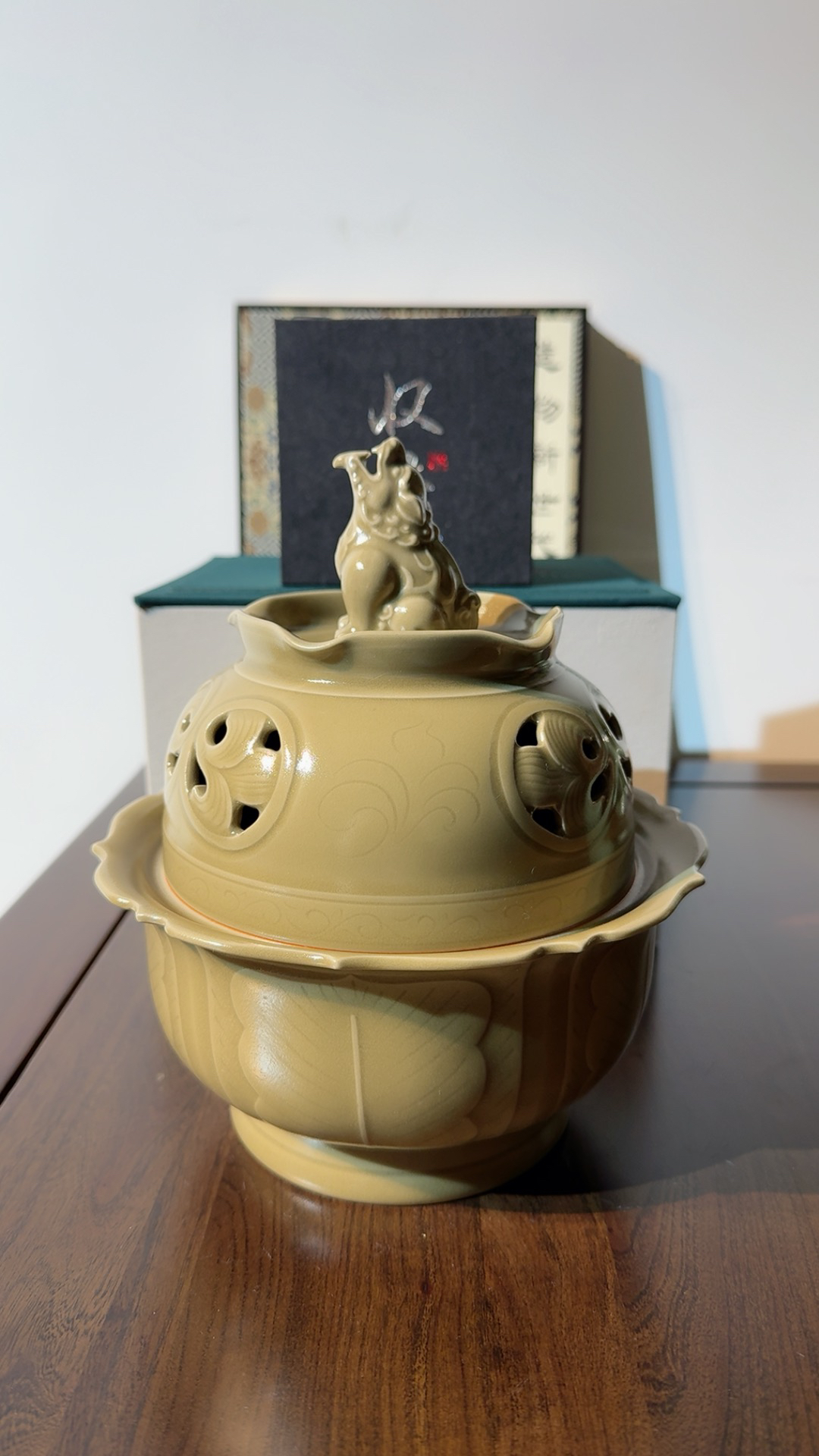操德炜龙窑柴烧全手工香薰炉