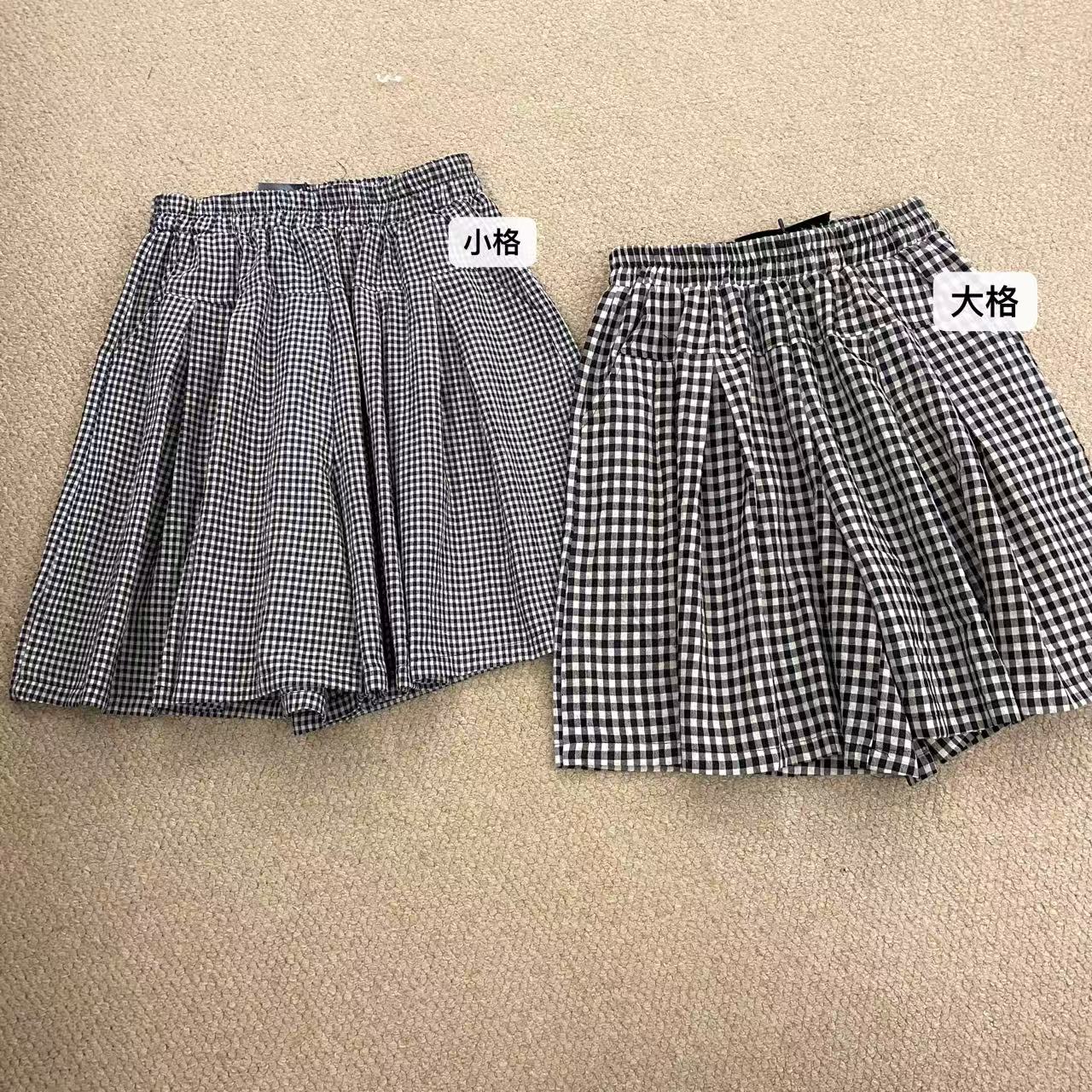 SJ#9183 日系压褶裤（裤裙） 2025-06-25