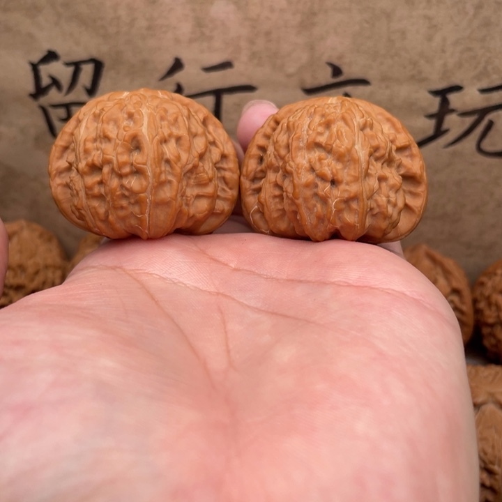 途***达把件文玩核桃41白狮子