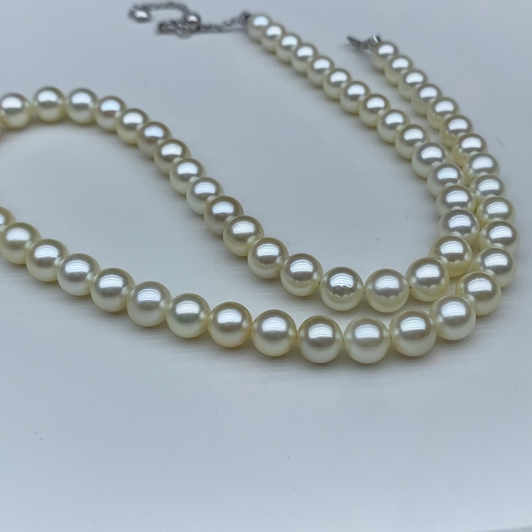 海水珍珠颈饰银S925镶嵌