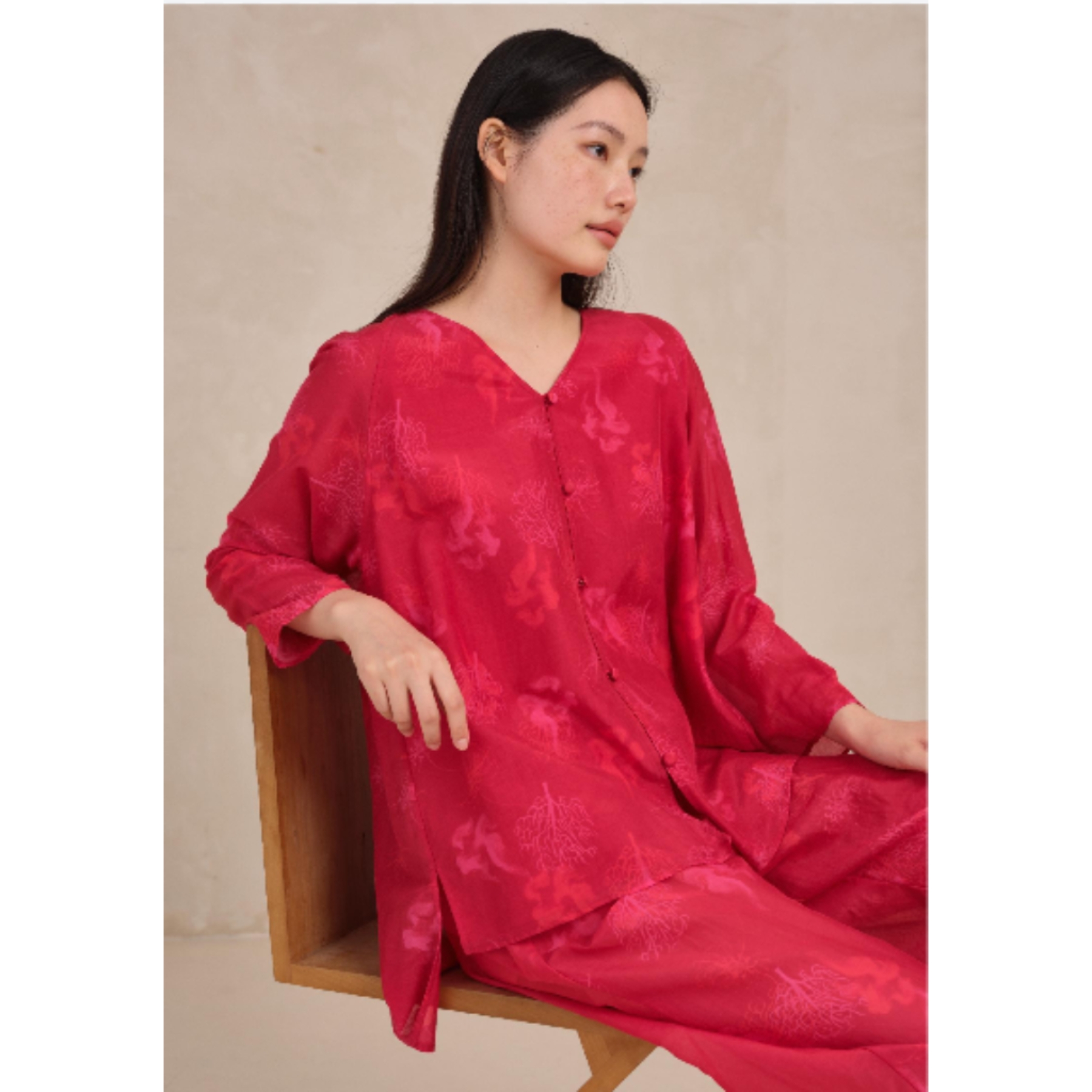 宽画连年有余系列家居服90262