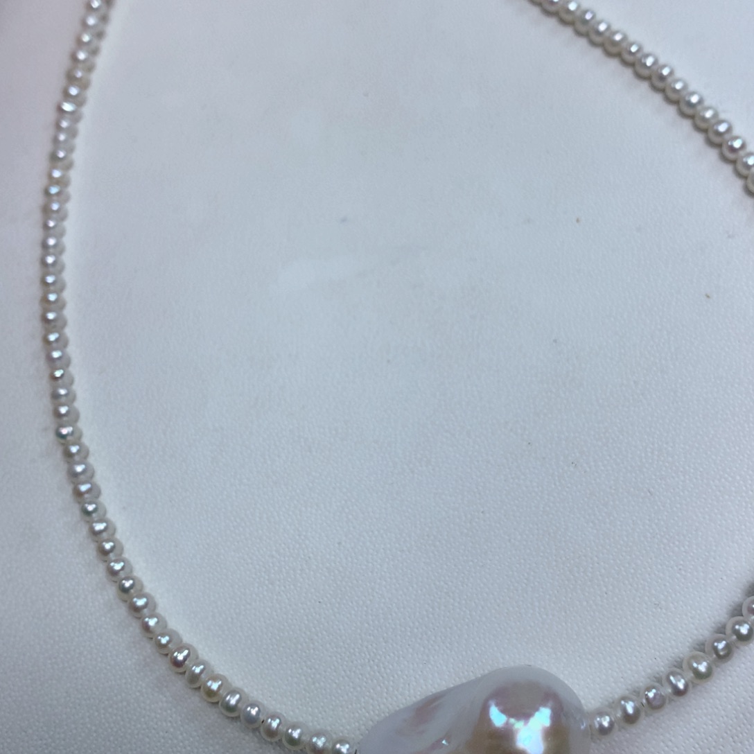 淡水珍珠项链未镶嵌