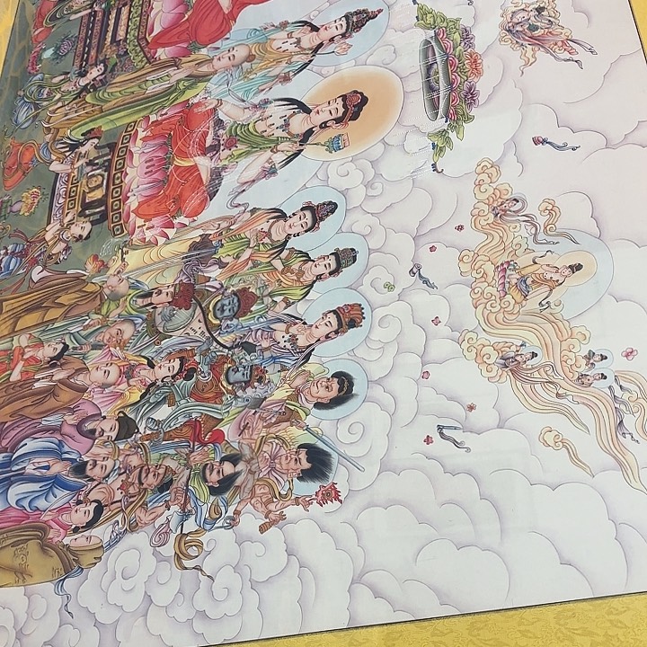 自***声卷轴画唐卡作品欣赏