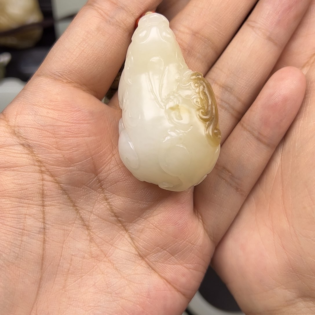 和田玉把件未镶嵌