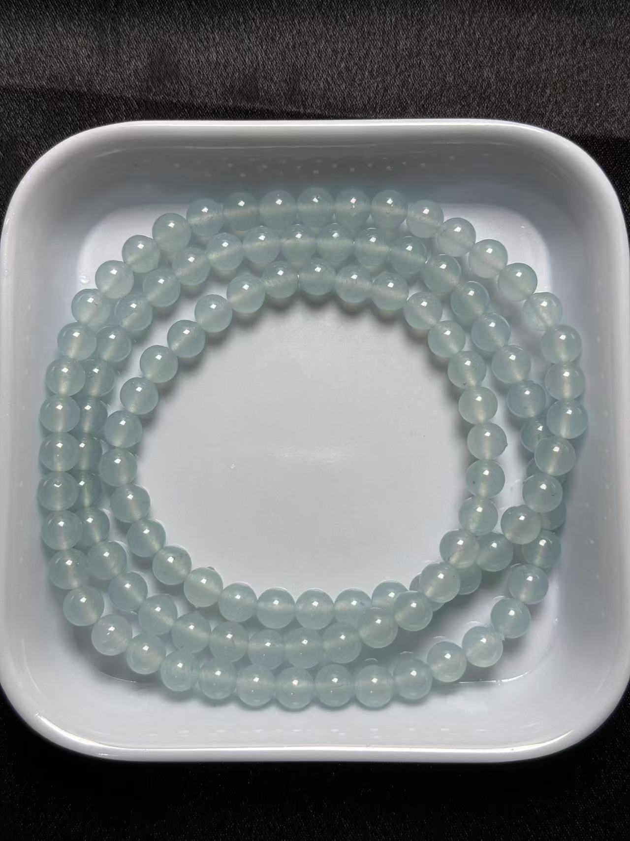 卡6+天空蓝珠子 （一颗）散珠批发手串多样性发货