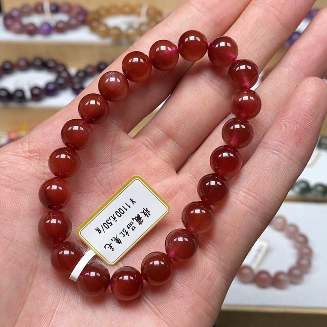 水晶手串未镶嵌手串9.0