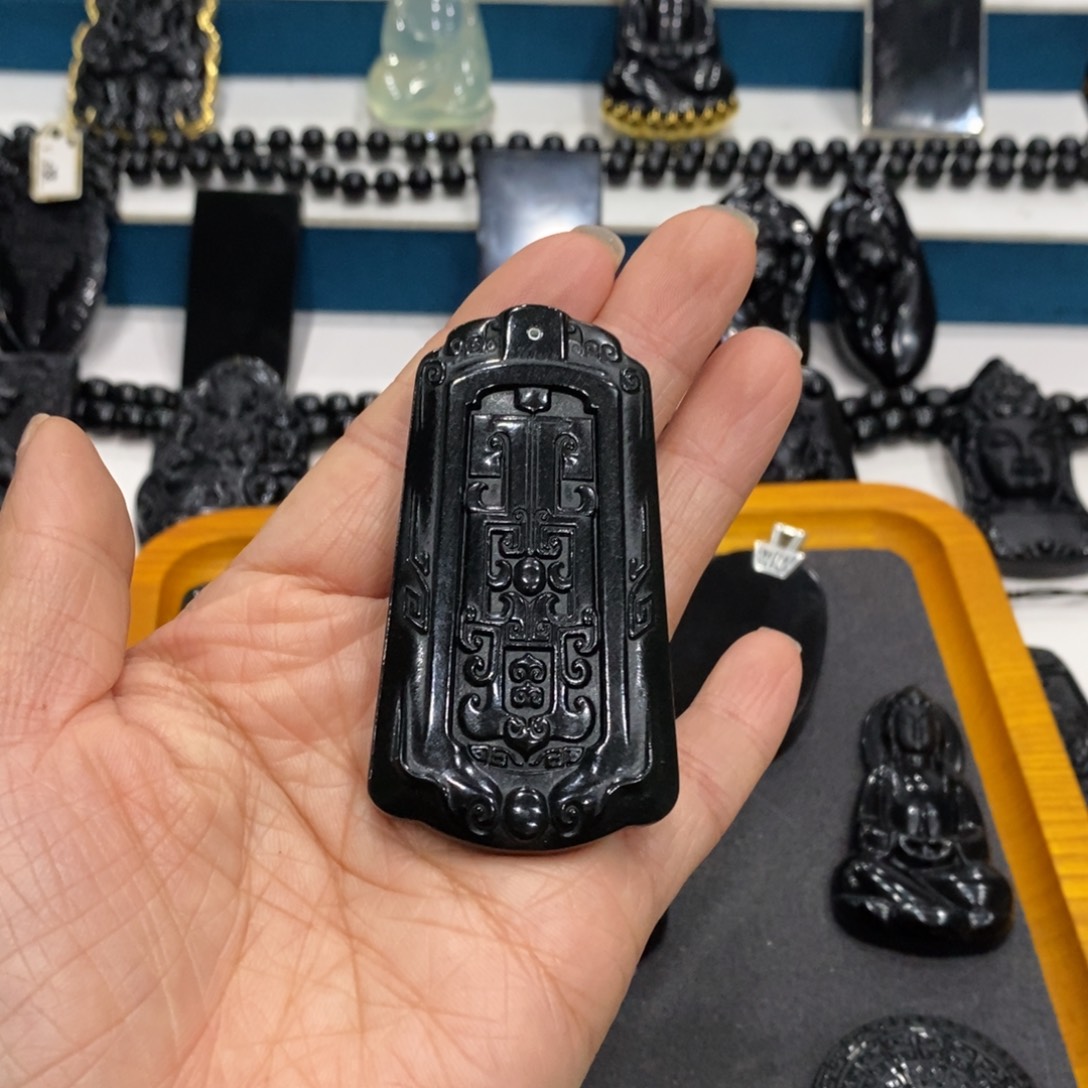 ʕ***ʔ蛇纹石玉未镶嵌吊坠吊坠