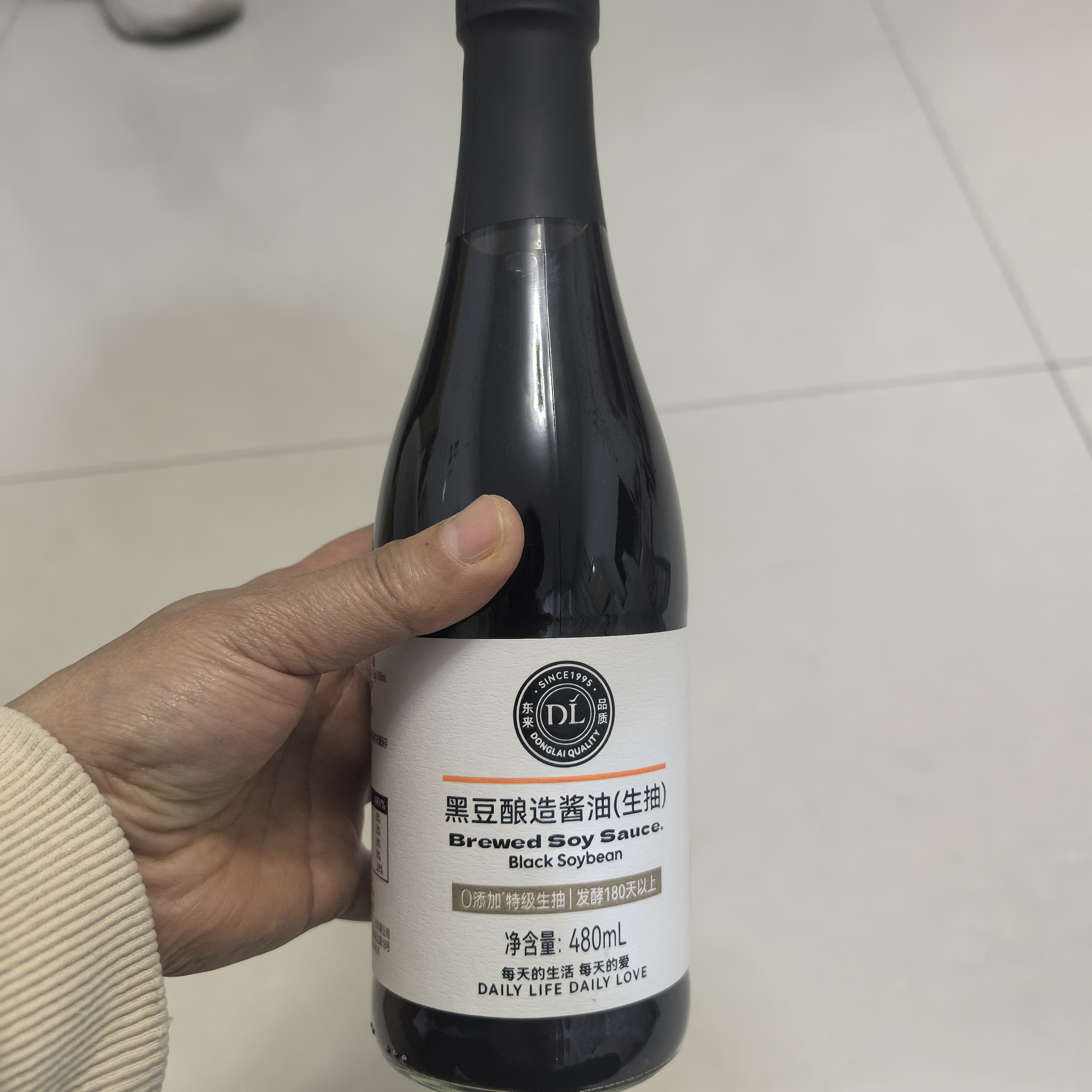 许昌超市代购胖东来自营黑豆酿造酱油生抽