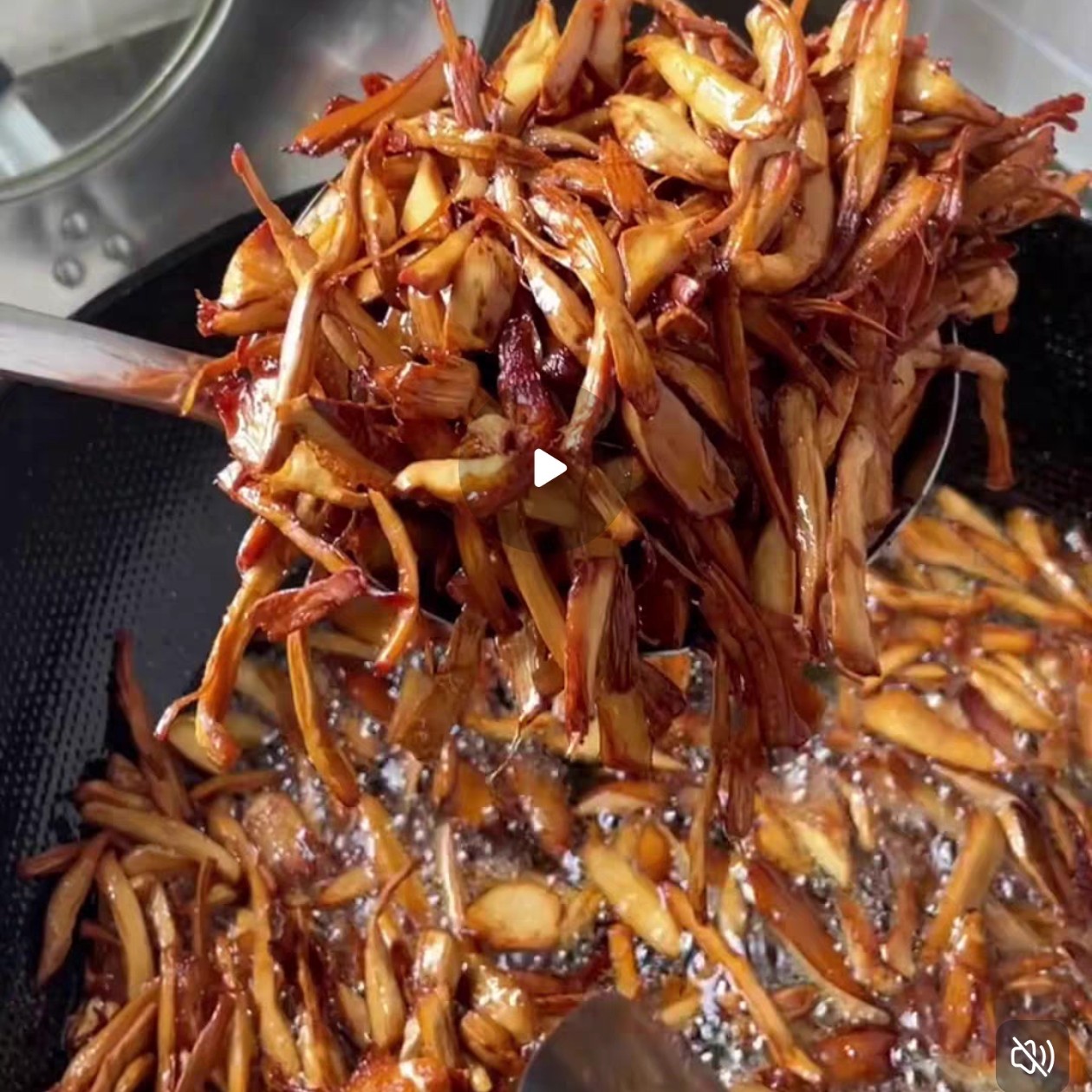 【下饭神器】油炸菌子干油鸡枞松茸菌寒菌