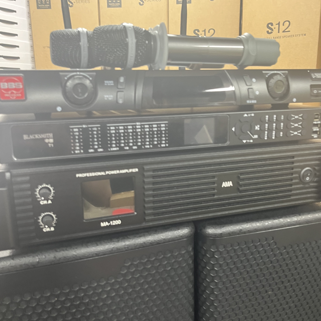 未拆封  未拆封 美国JBL4012G2  十件套 K歌套装  不包邮