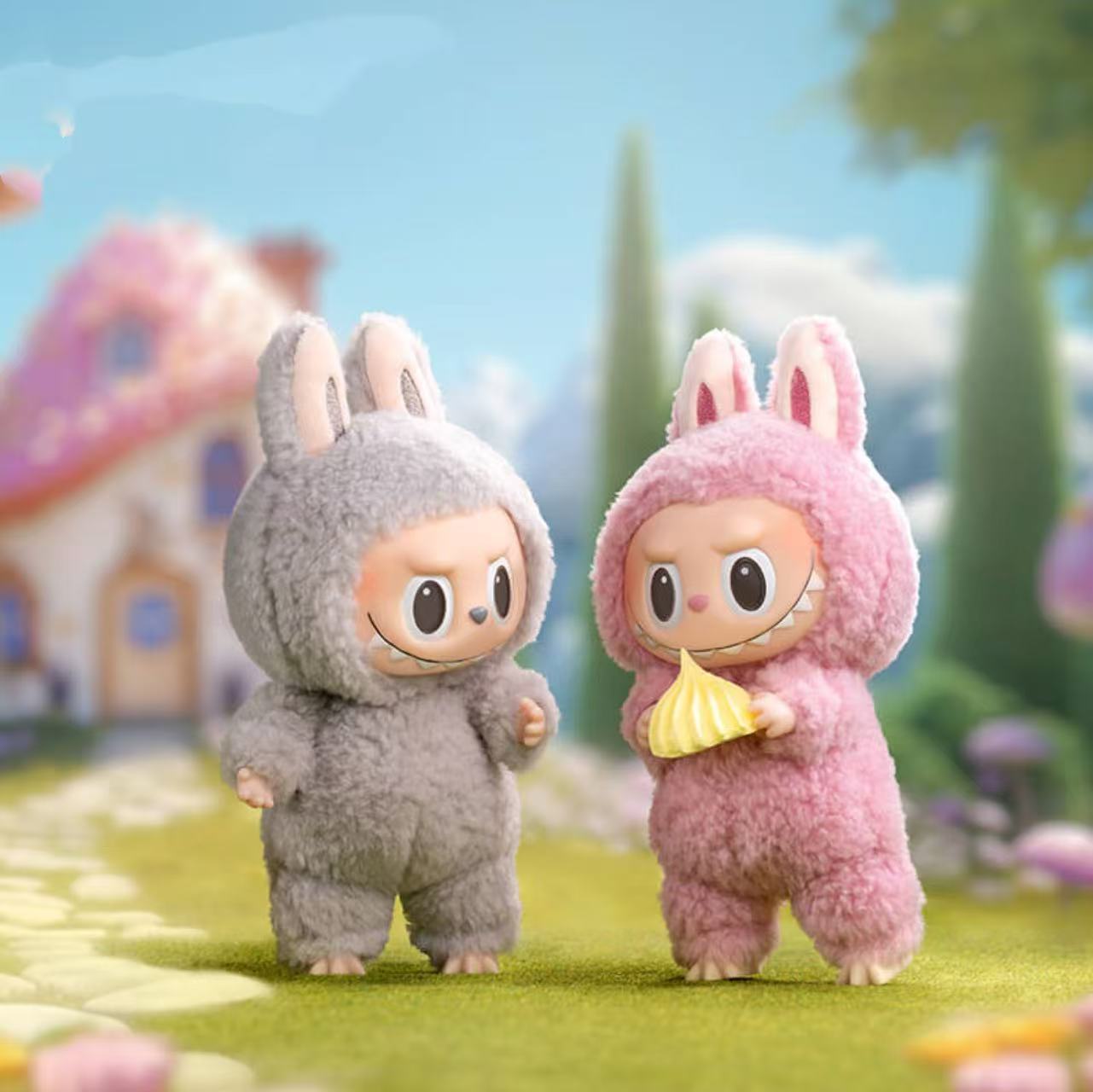 【代拆】 心动马卡龙搪胶脸盲盒公仔毛绒公仔