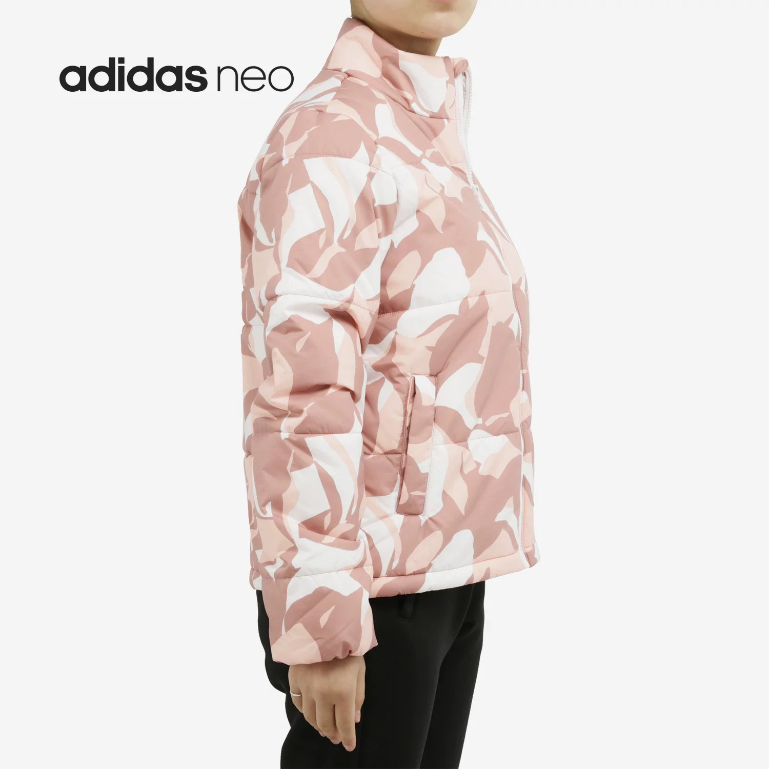 Adidas/阿迪达斯女子W PAD JKT 2中棉休闲棉服FK9952男子防风女士