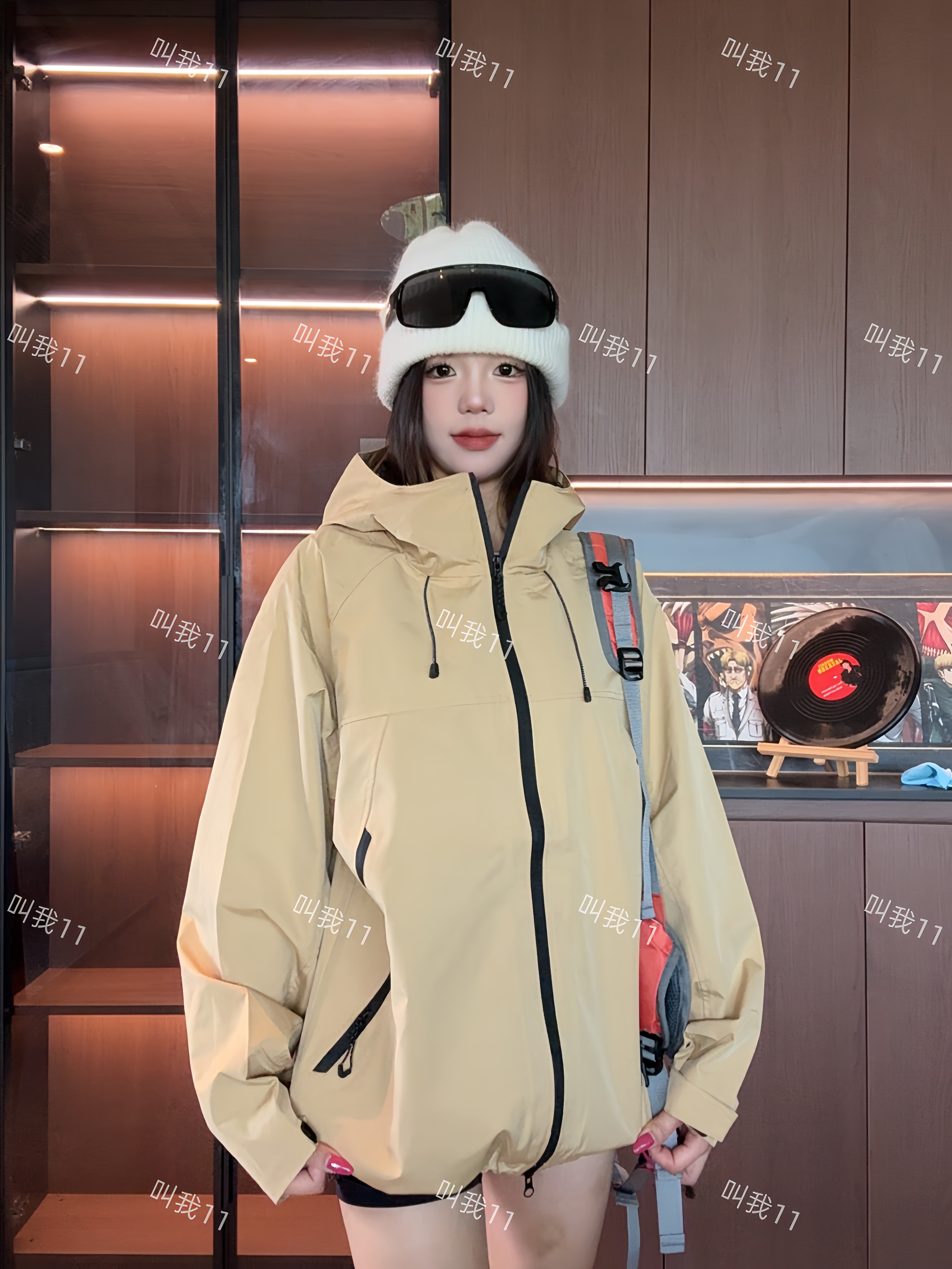 【LT 系列】三合一两件套石墨烯防风防水秋冬冲锋衣外套