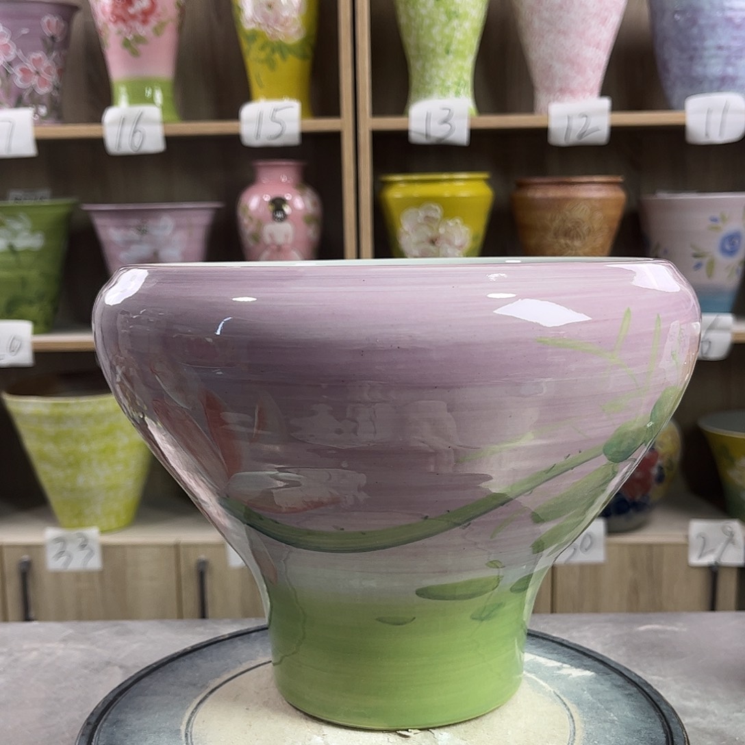 景德镇陶瓷花盆花盆