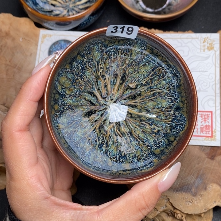 茶盏建窑建盏主人杯319