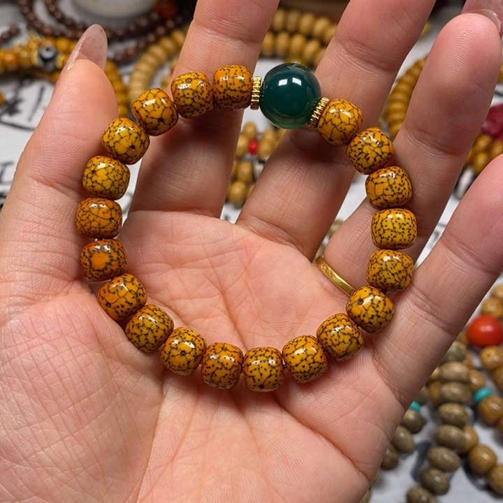 星月菩提吊坠老星月9.6