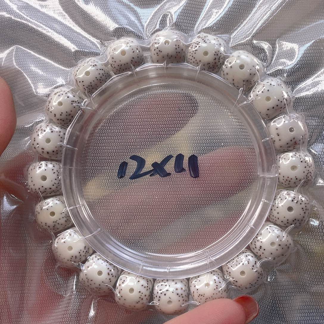 星月菩提手串脱脂月留白手串11.5/10.8