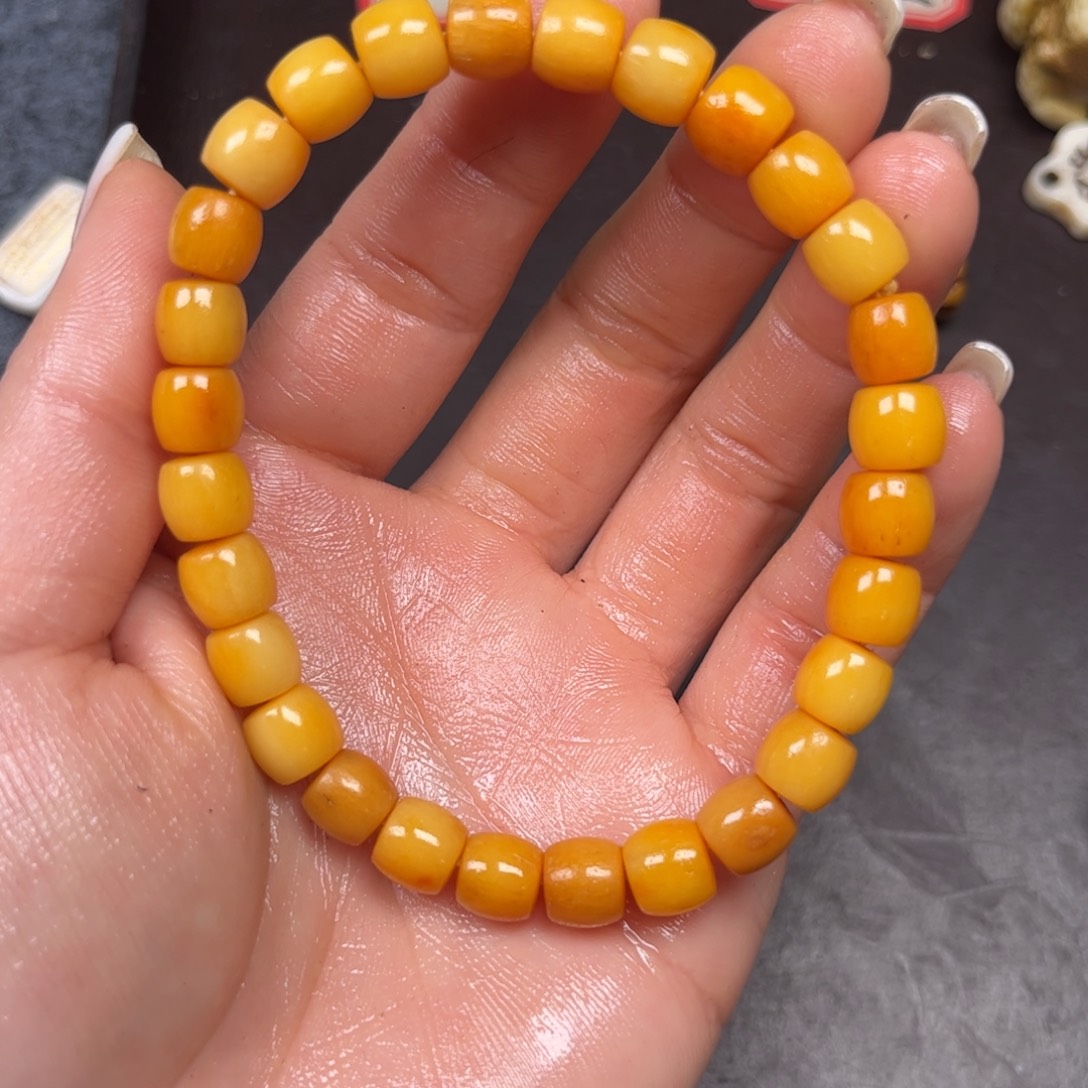 手串/手链驼骨编号36尺寸0.8