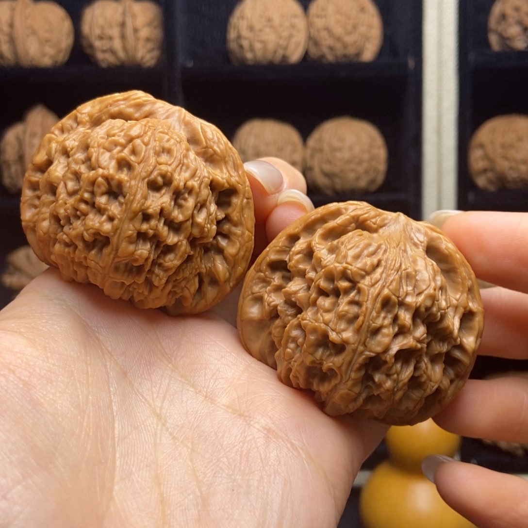 吊坠文玩核桃48全品南疆石