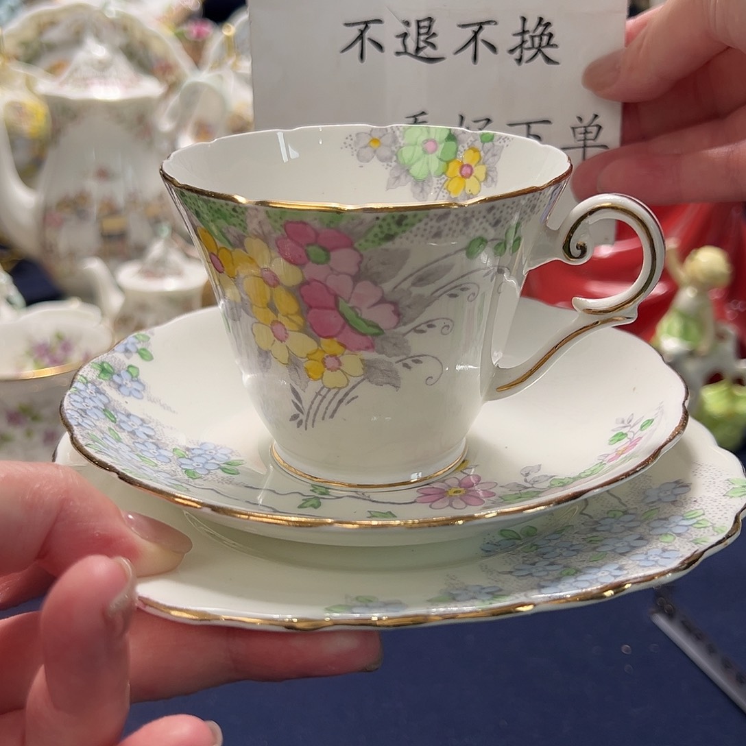 瓷片中古美物 一杯二碟