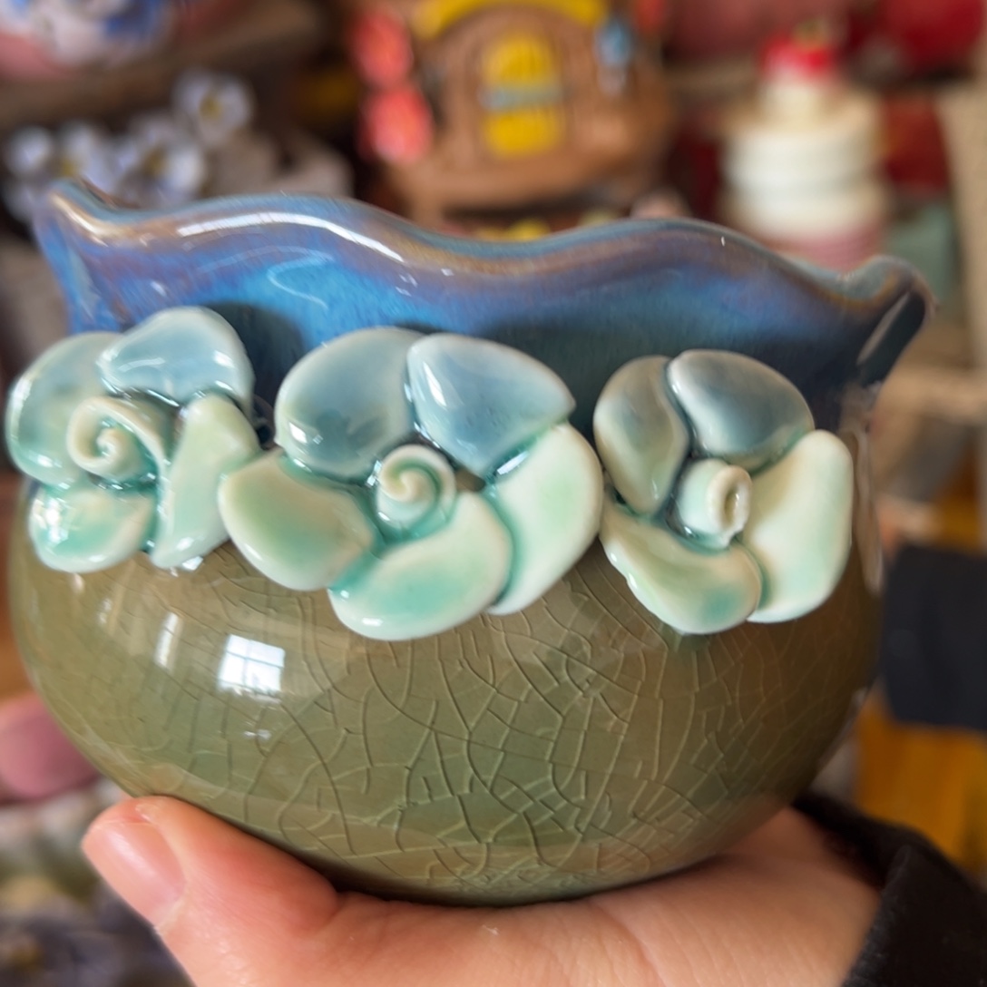 花盆，拍满20发货，退款拉黑