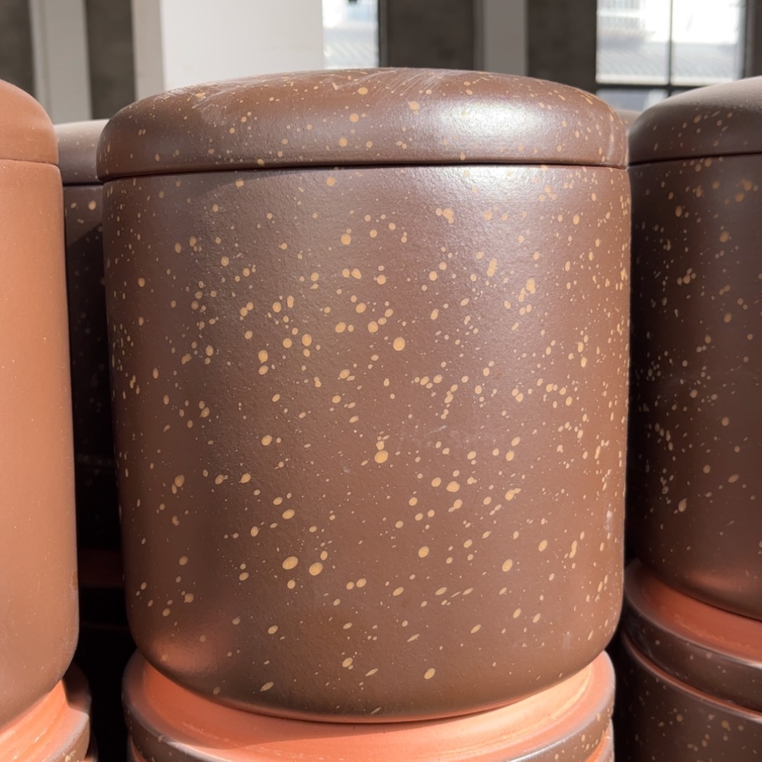 紫砂茶叶罐8 饼茶叶罐