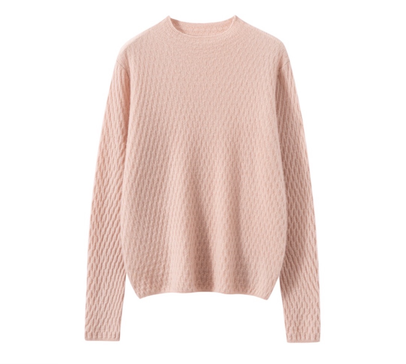 新款宽松金银丝半高领针织衫2571