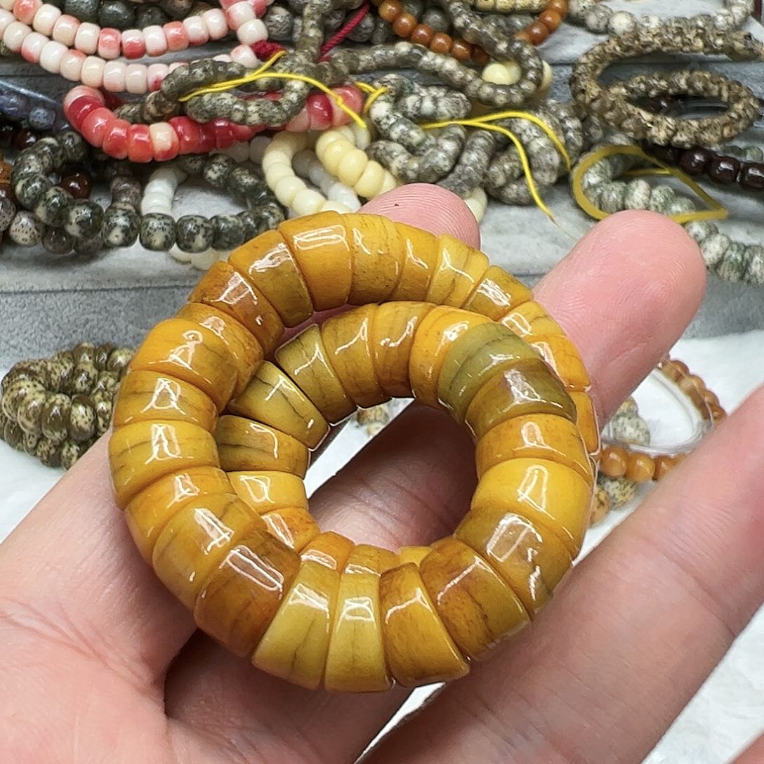 牛骨手串/手链21牛骨单圈大长1.0