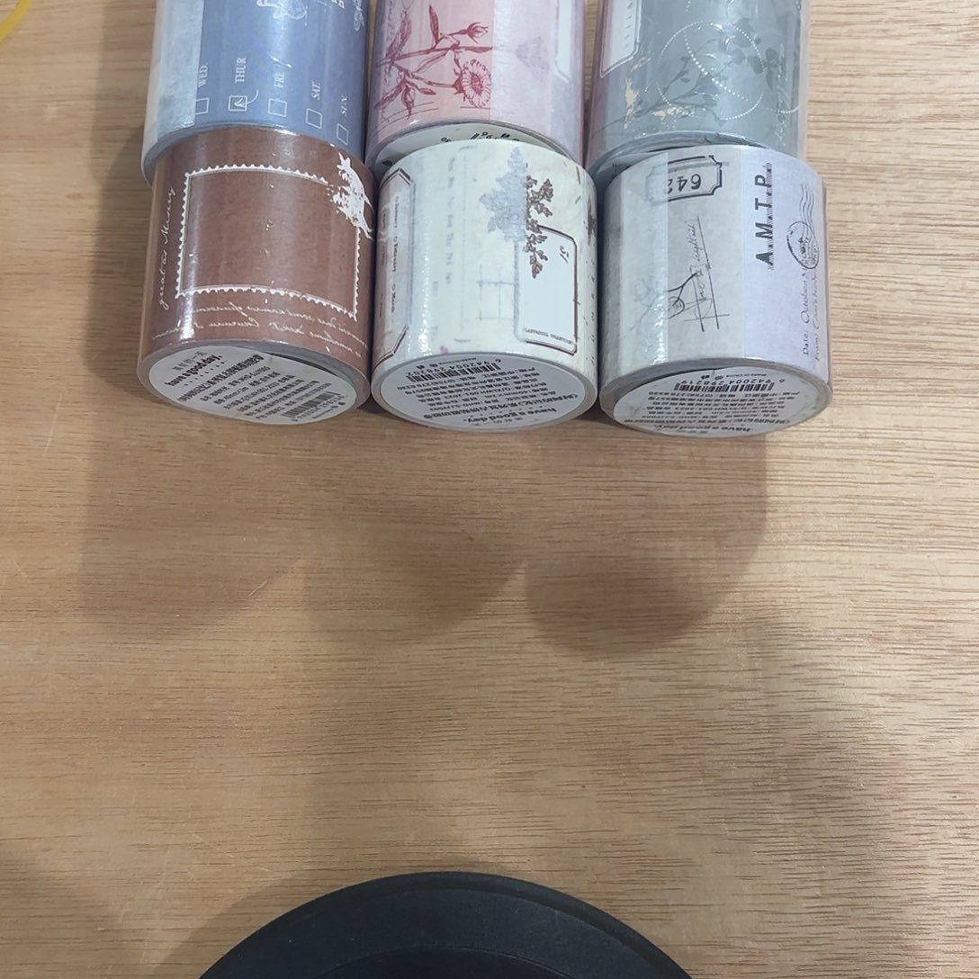 时间的记忆模切胶带6卷新品尝鲜