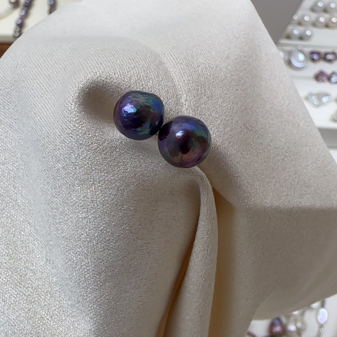 淡水珍珠银S925镶嵌吊坠(不含链)