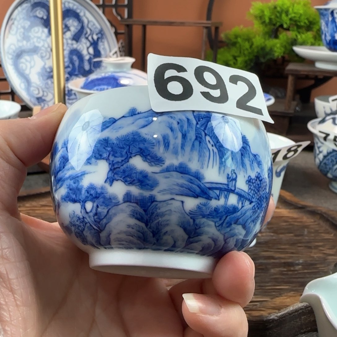 景德镇陶瓷手绘茶器692