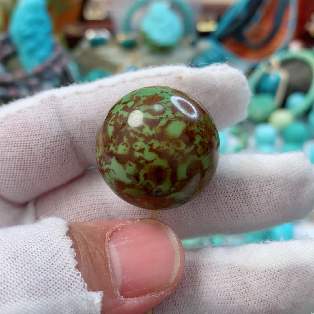 绿松石珠宝奇石未镶嵌