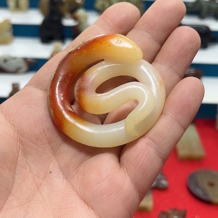 和田玉挂件未镶嵌山