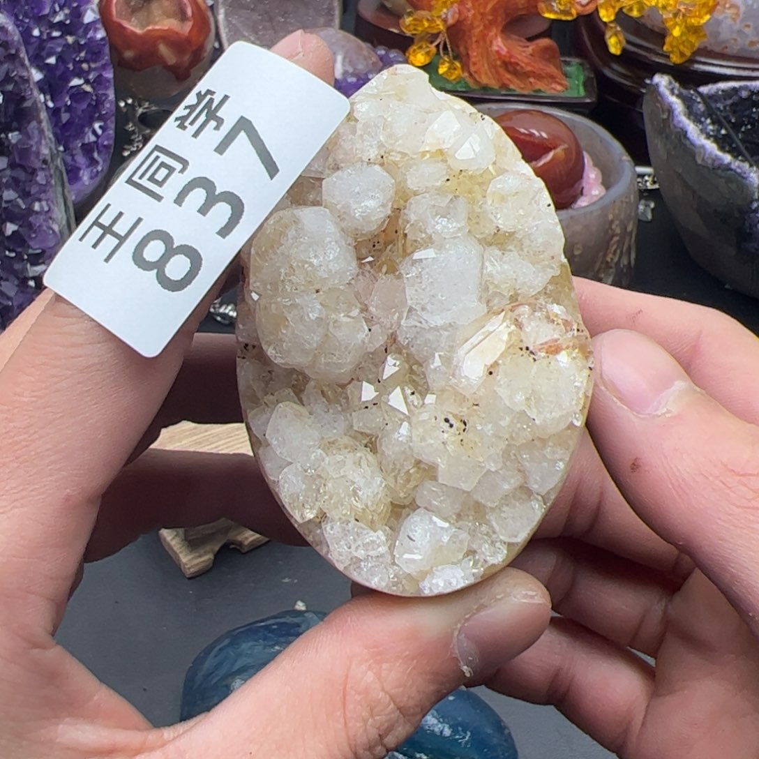 紫晶水晶摆件未镶嵌837