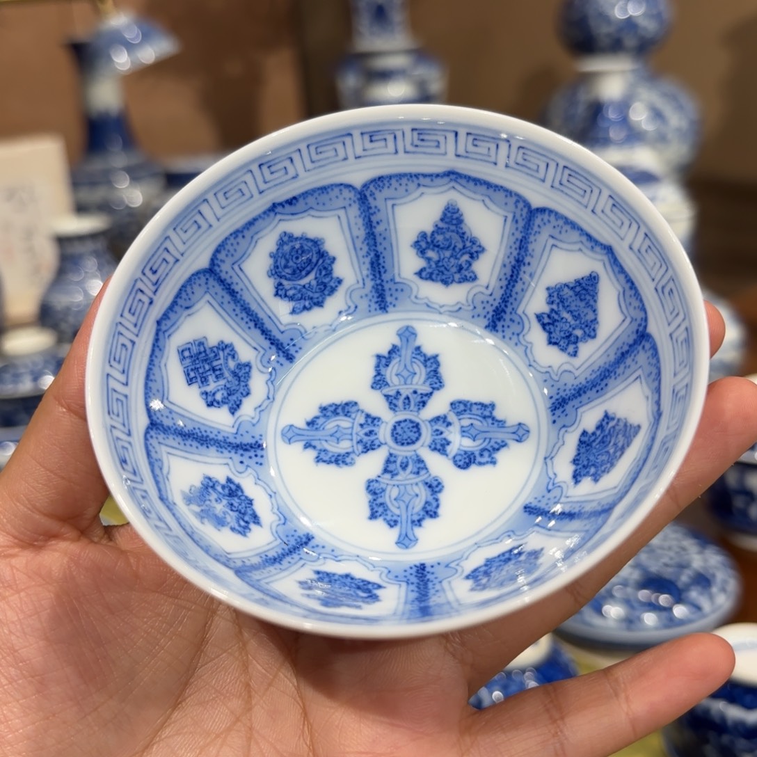 瓷双十一特价款 八宝杯。