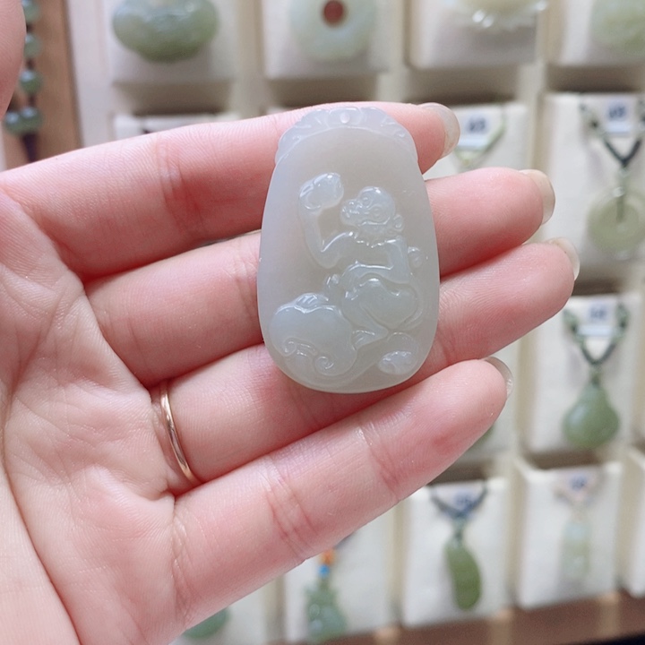 元***～和田玉未镶嵌颈饰